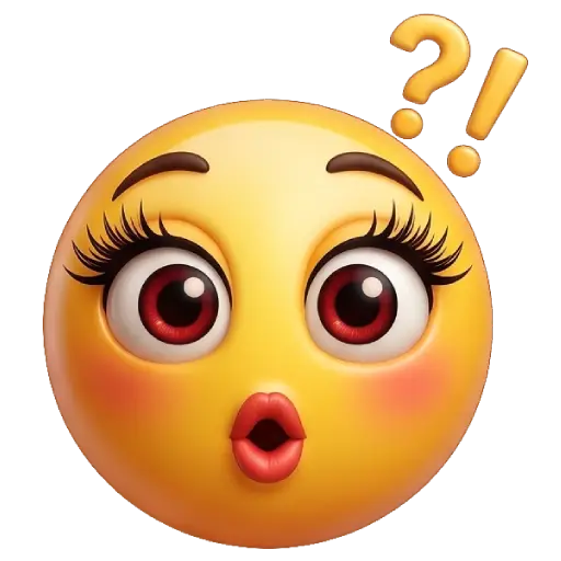 Cute smiley face, stickers, Whatssapp stickers, love, kiss me, valentine, confused, what